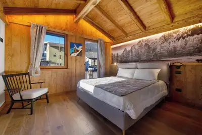 Image de Appartement \"Bilocale\" avec vue sur les montagnes, balcon et Wi-Fi