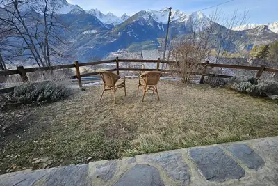 Image de Appartement \"Relax Mountain\" avec vue sur les montagnes et jardin privé