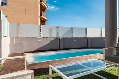 Image de Villa 'Los Almendros Fuengirola' avec vue sur les montagnes, Wi-Fi et climatisation