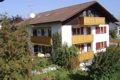 Image de Appartement \"Bamberger Gipfelblick\" avec vue sur les montagnes, balcon et Wi-Fi