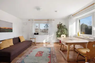 Image de Appartement 'Birkethof Teichblick' avec vue sur les montagnes, terrasse privée et Wi-Fi