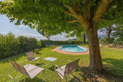 Image de Villa à Cortona avec piscine et vue