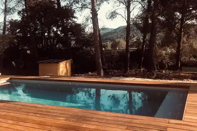 Image de Le Beausset villa contemporaine 140 m2 en campagne avec piscine. Plages à 8km.