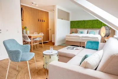 Image de Relaxed time out - Mikkey vacation apartment on the Taarstedt vacation farm in Angelit