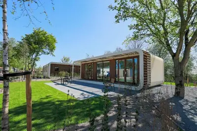 Chalet with 1 bedroom and 1 terrace