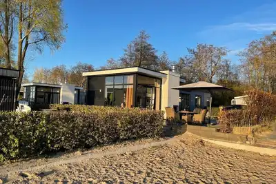 Chalet with 1 bedroom, infrared sauna and terrace