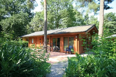 Image de Chalet with an open-plan kitchen and dishwasher