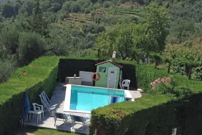 Image de Cozy, 120 sqm, with pool, in the green, quiet, 10 minutes from the sea