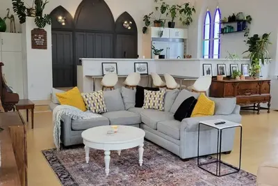 Image de Unique Old Church House with Pool & Sauna, great for honeymoon & family getaway!