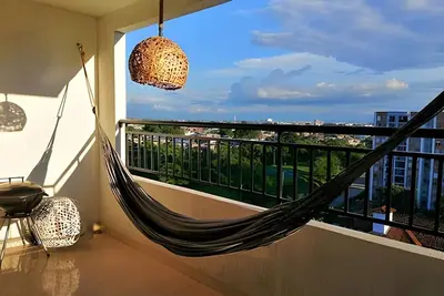 Image de Apartamento con aire, hamaca, piscina y gym