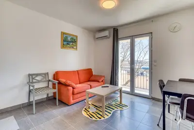 Image de Appartement 'Appartement 4 Personnes' avec jardin partagé et balcon
