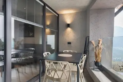 Image de Appartement 'Katharina' avec vue sur les montagnes, piscine partagée et Wi-Fi