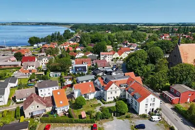 Image de hafennahe 1-Raum-Ferienwohnung mit kleinem Garten - Haus Windland FeWo 24