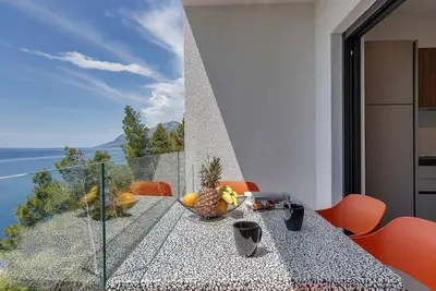 Image de Appartement de vacances pour 5 personnes env. 50 qmà Brela, Dalmatie (Centre de la Dalmatie)