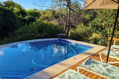 2 Bedroom bush house located in Private Nature Reserve close to Kruger