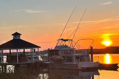 Maggie Jo’s paradise on the river!