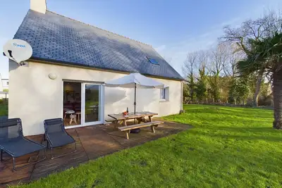 Image de Maison pour 8 à Plomeur - Grand jardin