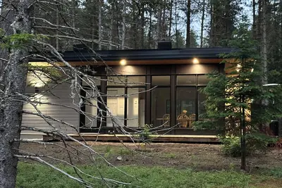 Image de Chalet neuf avec Spa | Le Repaire du Lièvre Blanc