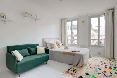 Image de Charmant studio pour 3 près du Marais et du Centre Pompidou