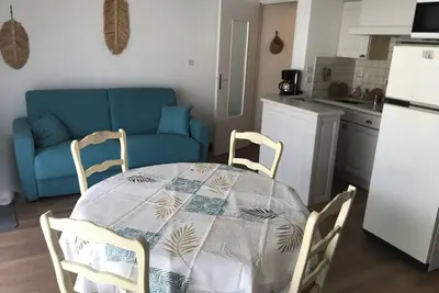 Image de Petit cocon de 33m2, très belle vue mer à 50 m de la plage