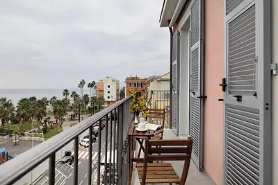 Image de Appartement 'Puntodivista' avec vue sur la mer, Wi-Fi et climatisation
