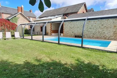 Image de Gîte familial avec piscine chauffée à Legé