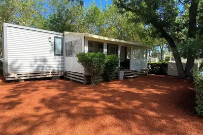Image de Loue mobil home haut standing 6 personnes sur camping à Agde