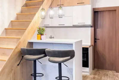 Image de A modern flat near the center, it has everything you need for a pleasant stay.