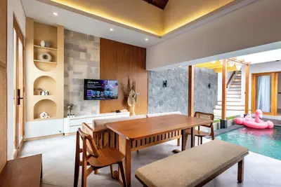 Image de [Brand New] Serene Bali Villa w/ Private Pool – Tropical Escape in Canggu