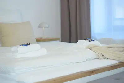 Image de Balcony in the center, Netflix & free coffee/tea