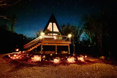 Image de The Linkin: a cozy mountain cabin w/ king bed