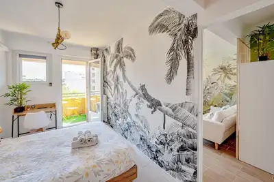 Image de Appartement Singes de la Sagesse - Balcon & Clim