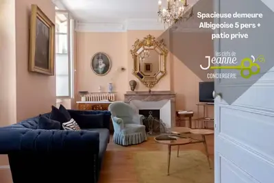 Image de Spacieuse demeure Albigeoise 5 pers + patio privé