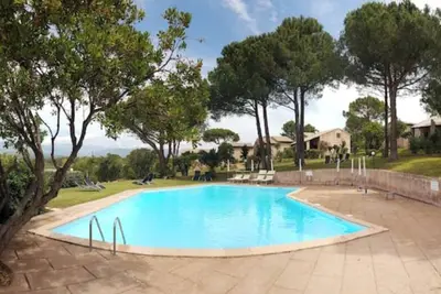 11 Villa Mare Monti, accès direct 150m plage sable blanc, eaux turquoises, Piscine