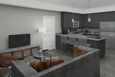 Charming 1-bedroom apartment with full kitchen and modern conveniences.
