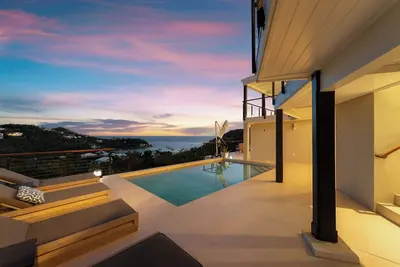 Image de 180 Degree Ocean Views, Private Pool Villa, 4 Master Suites, Chef’s Kitchen