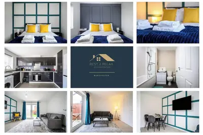 Image de Modern 2 bed - City centre|Free parking|Self check-in|Wifi|Contractors|Sleeps5