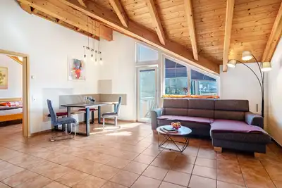 Image de Appartement \"Baumkrone\" avec jardin partagé, balcon et Wi-Fi