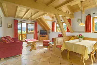 Image de Appartement \"Fichte\" avec jardin partagé, balcon et Wi-Fi