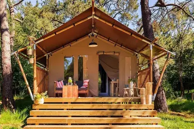 Image de Tente de Glamping Cozy dans les Ardennes