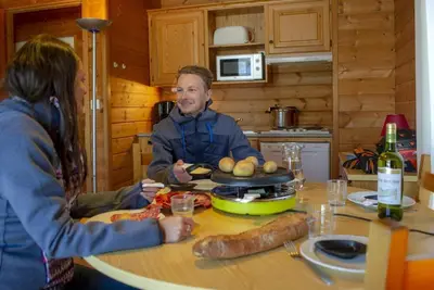 Image de À 50m des pistes de ski, terrasse, balcon, parking, télévision, casier à ski, 25m²