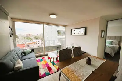 Image de Hom I Comodo Depto 2d2b 4pax, Parking Providencia