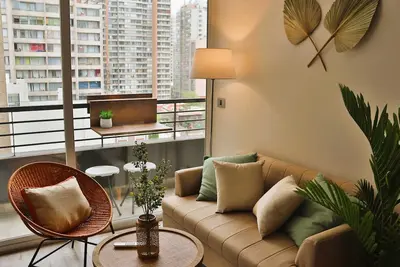 Hom | Depto 4pax 2d2b A Estrenar en SantiagoCentro