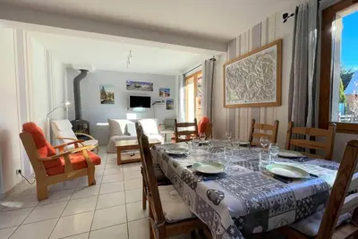 Image de 1er étage, terrasse, parking, 88m², Serre Chevalier