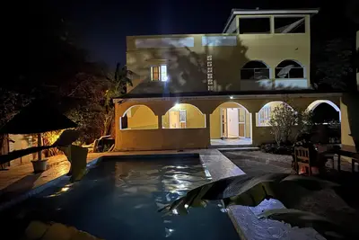 Seaside Family Villa-3 minutes à pied de la plage