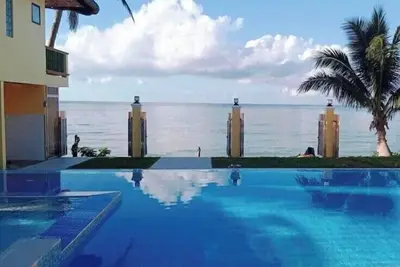 Image de Spacious 4-bedroom resort with fitness room, WiFi in awesome Polillo