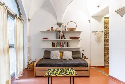 Image de Comfortable apartment of approximately 50 square meters, able to accommodate up to 4 people, located on the ground floor of an ancient building, but in good condition. The apartment is located in the Porta Romana-Boboli district (Traffic-Restricted Area)