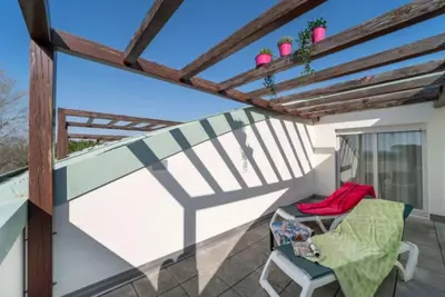 Image de Elégant appartement en duplex avec piscine partagée