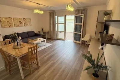 Image de Gorgeous 2-bedroom apartment with WiFi in Costa Teguise