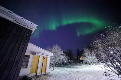 Image de Arctic Aurora Villa W/ Sauna. Chance Seeing the Northern Lights Above the Villa.